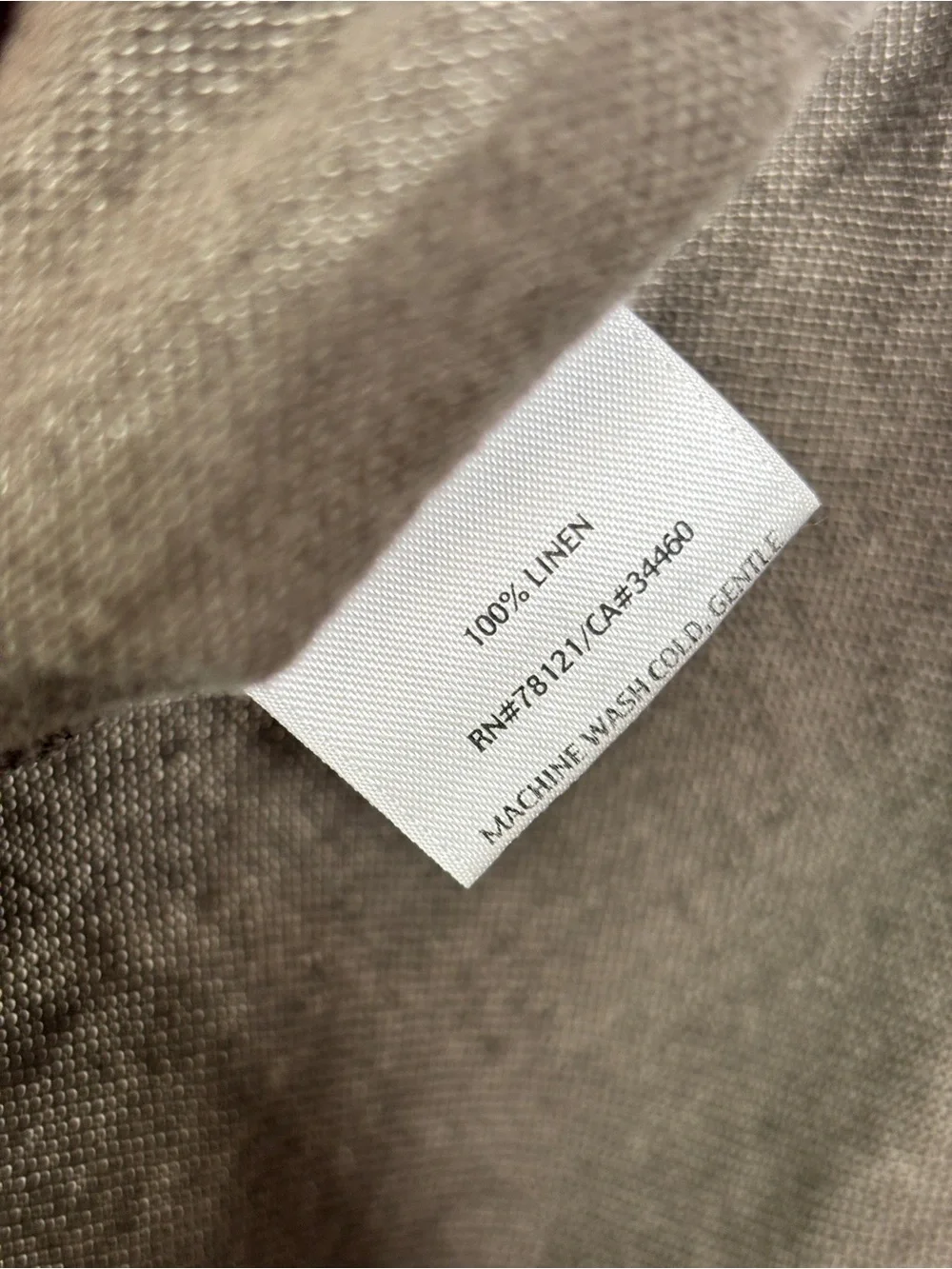 EILEEN FISHER Wide Leg Linen Cropped Pants Size L